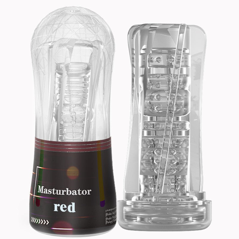 Olo Men's Masturbation Aircraft Cup Penis Pump Large Erectile Device Electric Training Exercise Device Adult Fun Products