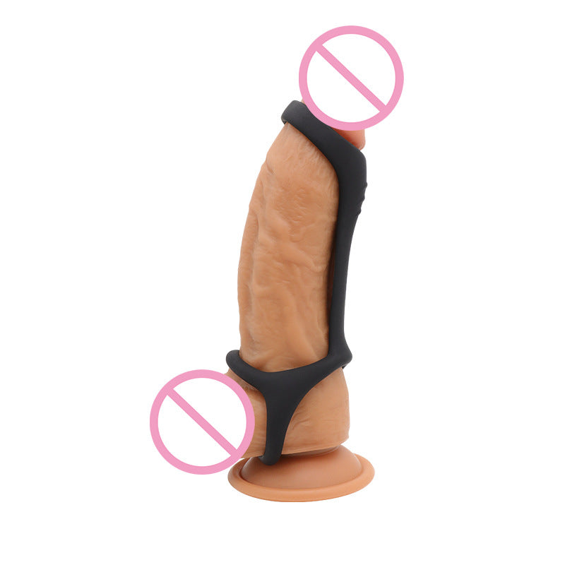 Manufacturer Wholesales Penis Ring, Three Ring Sperm Locking Ring, Del
