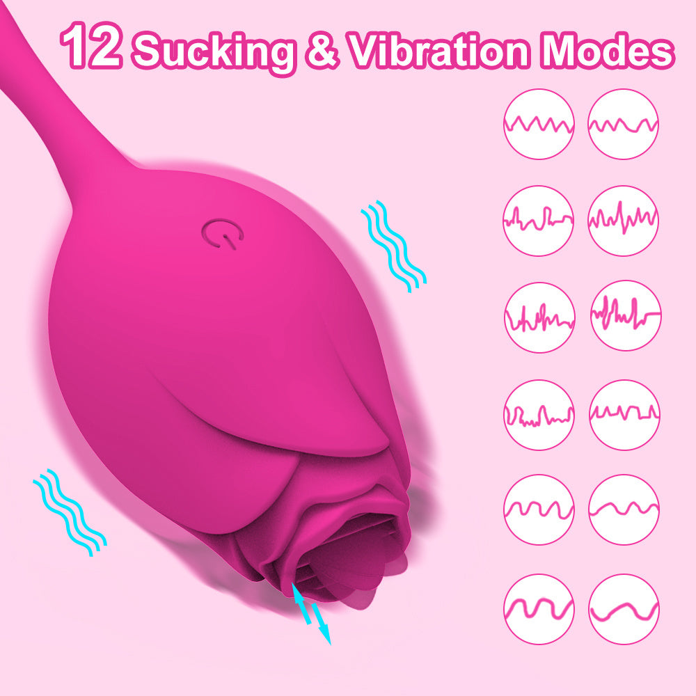 Rose Egg Jumping Vibrator