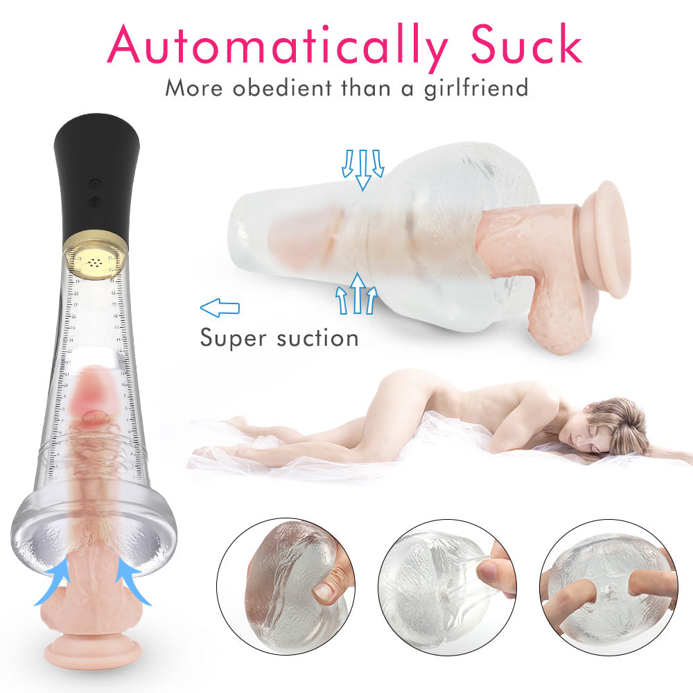 Male Masturbation Cup, Penis Extender, Vacuum Pump