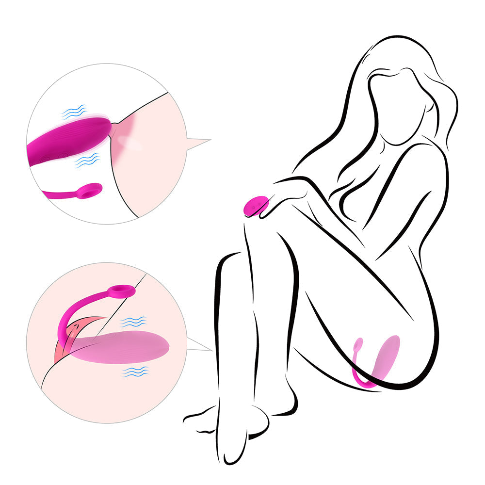 Lovebud Egg Vibrator with Remote Control
