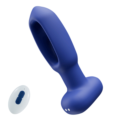 Ryza - 10 Tapping 10 vibrating Anal Toy with Remote Control