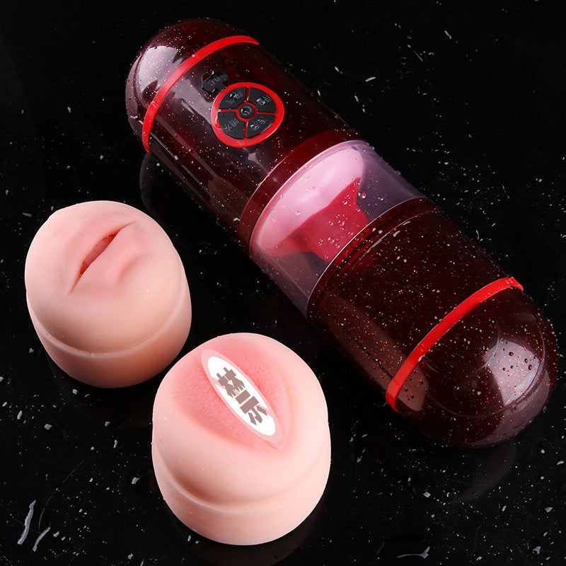Men's Airplane Cup Masturbator Oral Love Deep Waiting Tongue Oral Sex