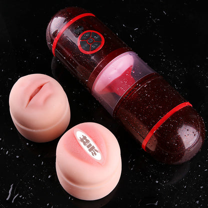 Men's Airplane Cup Masturbator Oral Love Deep Waiting Tongue Oral Sex