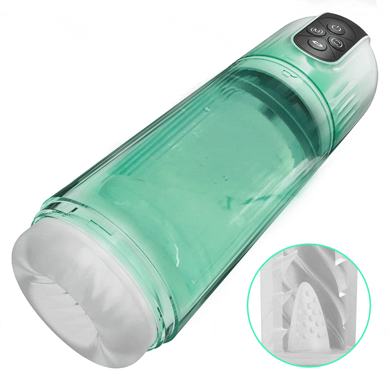 بوهلر-سمر جهاز استمناء أوتوماتيكي جديد للرجال مزود بخاصية اللسان الدوار وحوض استحمام مائي