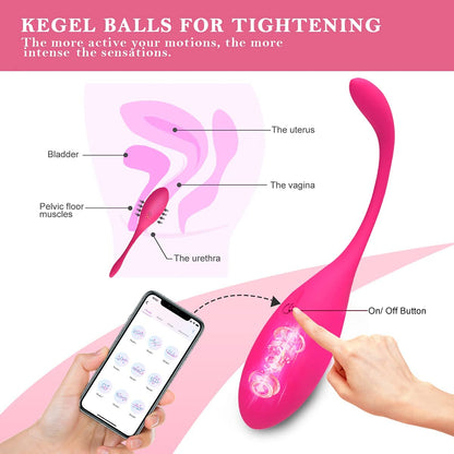 Wireless Remote Control Smart App Remote Vibrator For Women
