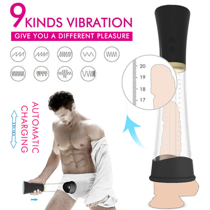 Male Masturbation Cup, Penis Extender, Vacuum Pump