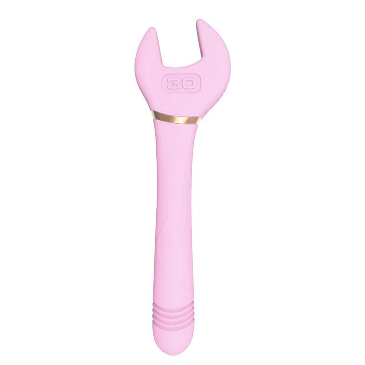 Pearlsvibe Love Spanna - Telescopic Gun Machine Av Vibration Massage,