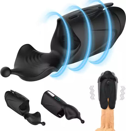Motor Penis Glans Training 10-Vibration Masturbation Cup