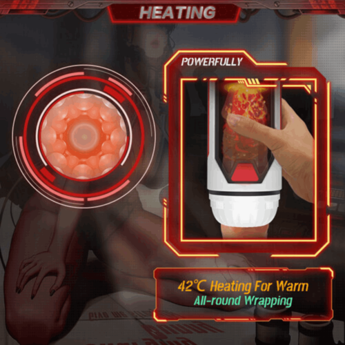 كوب الاستمناء Vibrbud 3 في 1 Thrusting Future Machina