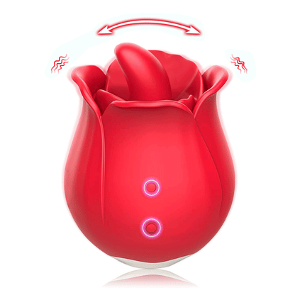 Rose Tongue Vibrator - Clitoral Stimulation 2.0