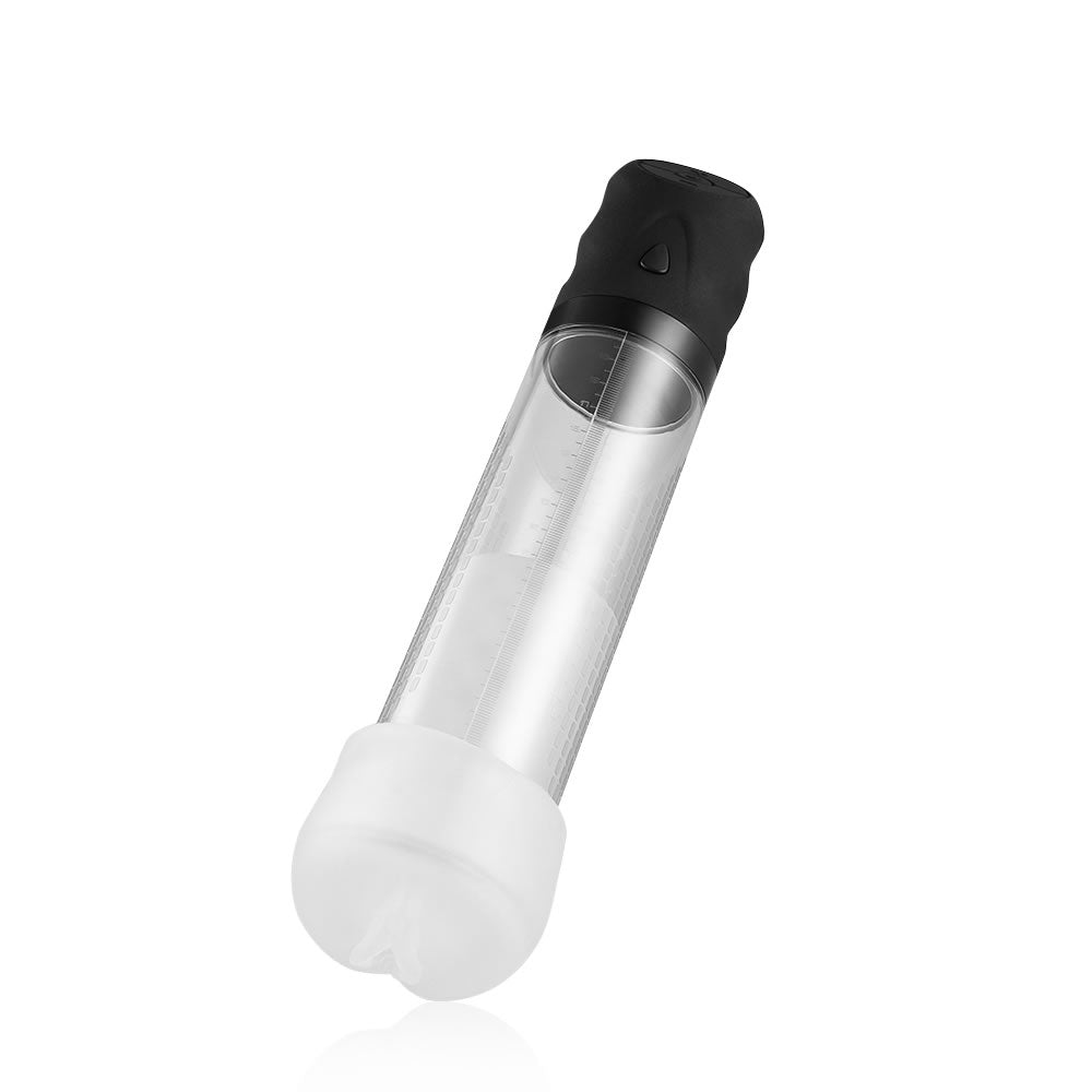 2 in 1 4-Pattern Vacuum Sucking Penis Enhancer Masturbatable Penis Pump