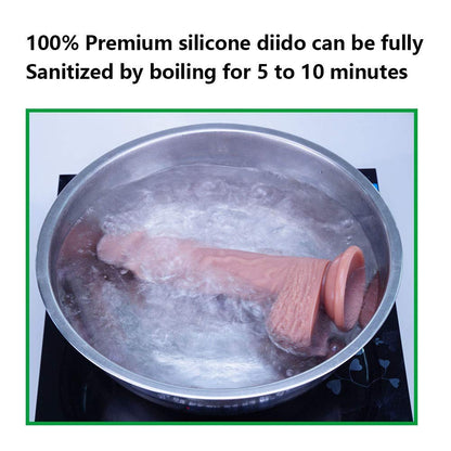 Ultra-Soft Huge Dildos with Strong Suction Cup