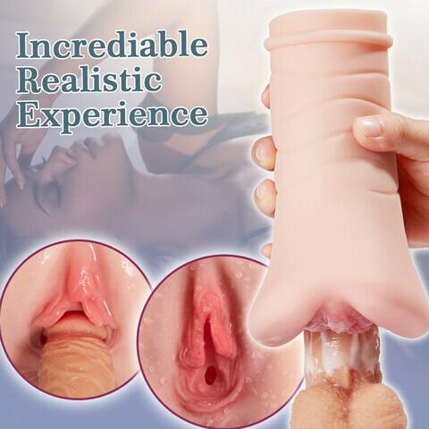 Realistic Vagina And Ass Doggy Style Male Masturbator