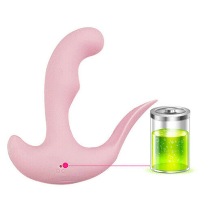 10 Speed Medical Silicone Heating Prostate Massager Anal Vibrator