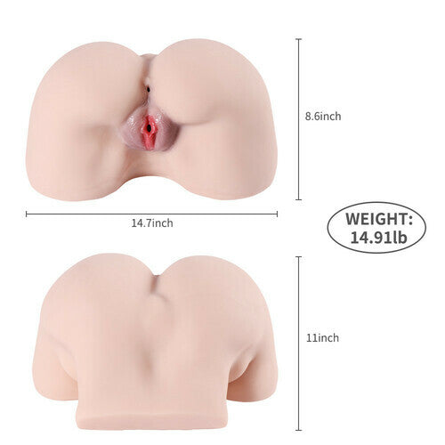 14.91 lbs Maud Round Plump Realistic Butt