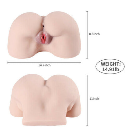 14.91 lbs Maud Round Plump Realistic Butt