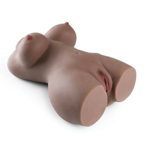 12 lbs Lifelike Nipples Tanned Realistic Masturbator