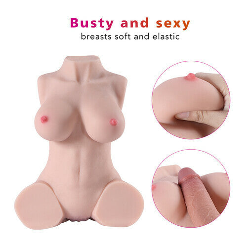 9Lb Lora Pink Nipples Sex Doll Torso