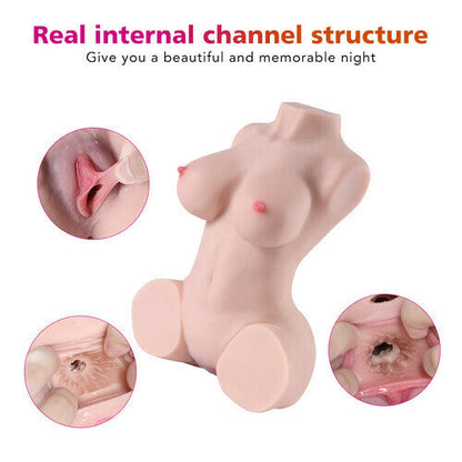 9Lb Lora Pink Nipples Sex Doll Torso