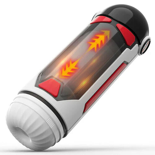 Roger One-click Orgasm with 4 Thrusting & Heating Future Machina Masturbator Cup