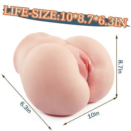 ACMEJOY 11lb Randy Jenny Big Ass Gym Girl Life-Sized Realistic Butt Male Masturbator