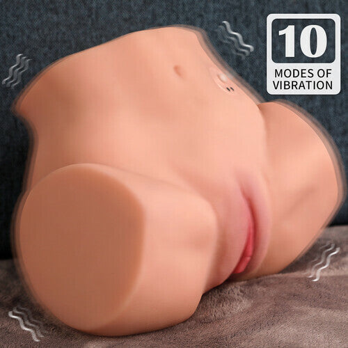 AcmeJoy Vibrating and Variable Channel Tight Wrapping Realistic Butt Masturbator