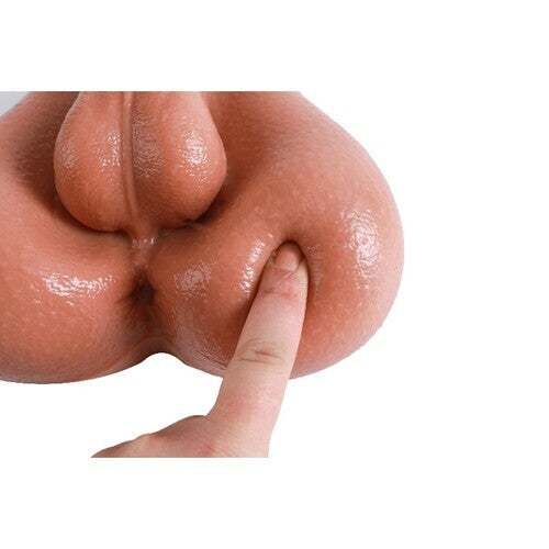 Acmejoy Life-like Male Butt with Penis and Balls