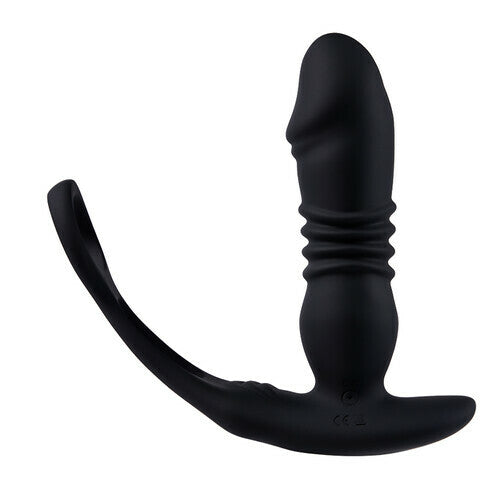 AcmeJoy 6 in 1 Prostate Massager Anal Plug Set with Lubricant
