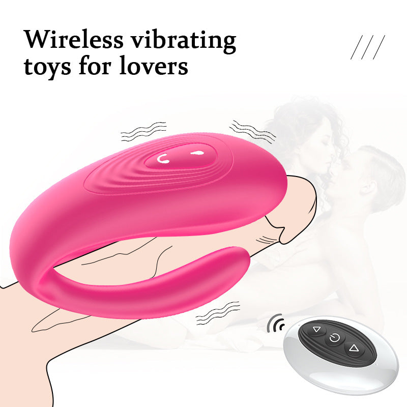 Couple Vibrator Triple Vagina Stimulator With Wireless Remote Control