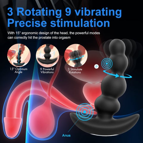 LUKE App Control Anal Vibrators Prostate Massager