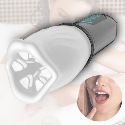 Monica 3.0 Version Rotating Vibrating Blowjob Masturbator