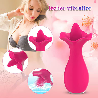Rose Licking Vibrator Toy