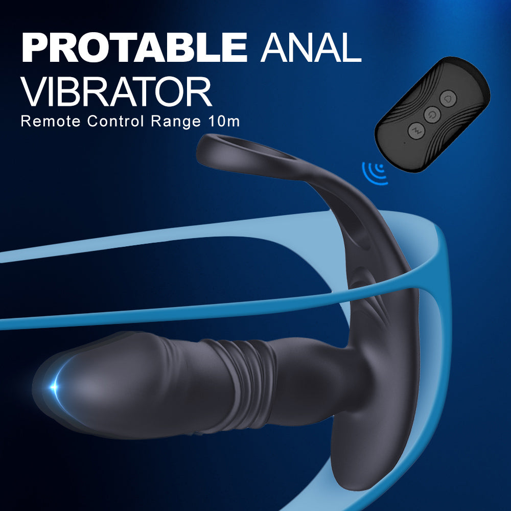3 In1 Anal Vibrator ——   Lovelyhoneytoy