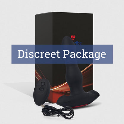 INVADER 3 Thrusting 10 Vibrations Anal Plug with Remote Controller