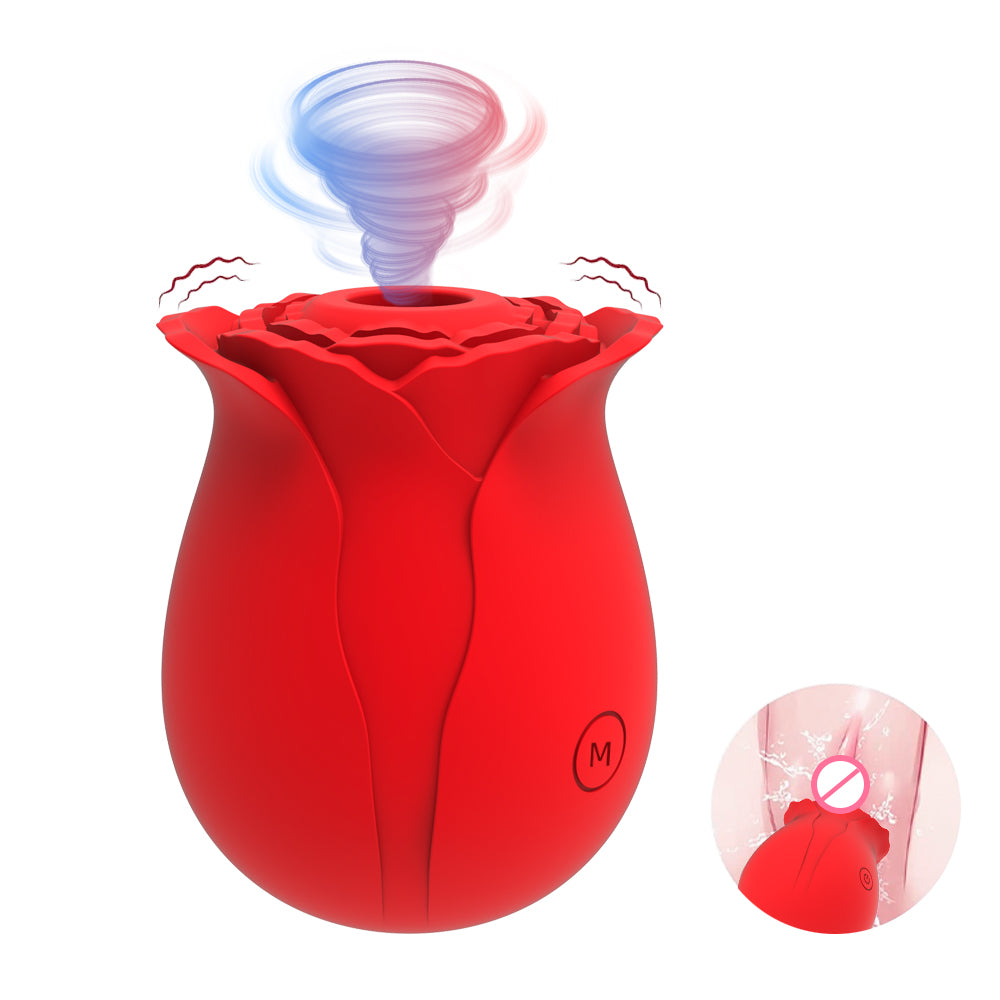 Multicolor Rose Vibrator Pro2