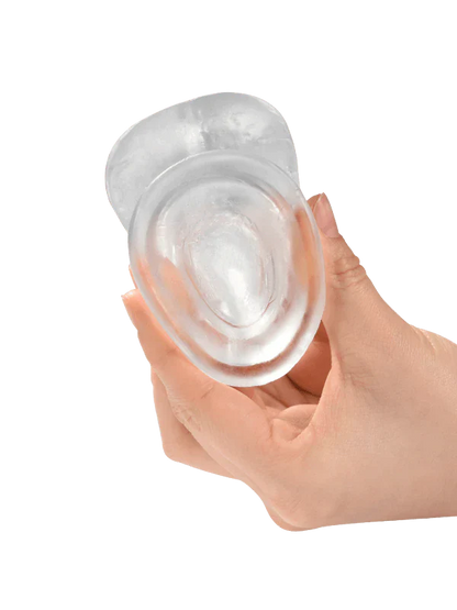 Realistic Transparent Strong Suction Cup Flexible 7 inch Dildo