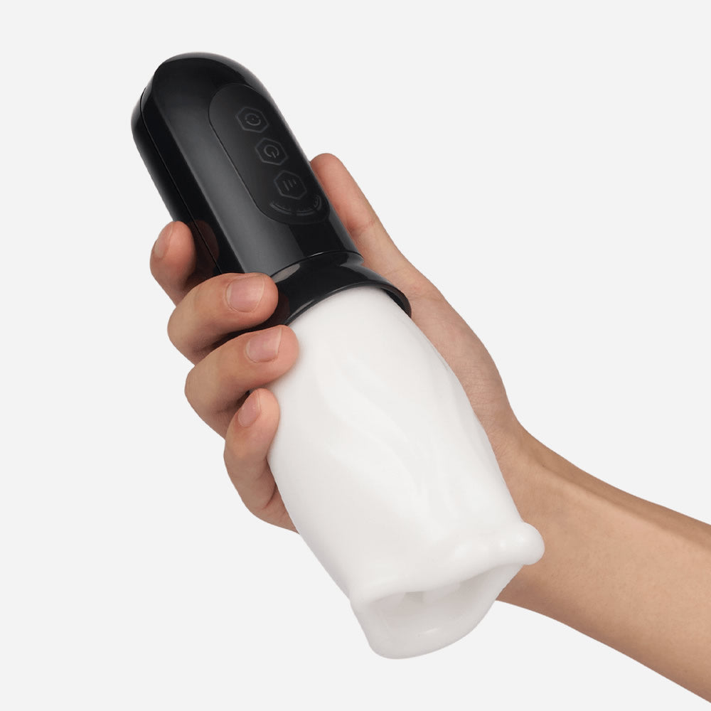 TORNADO Bare Sleeve 4 Rotating Modes & 3 Spinning Speeds Oral Sex Masturbation Cup