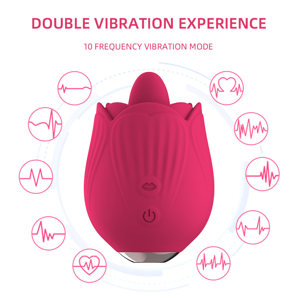 Rose Sucking Vibrator Female For Women