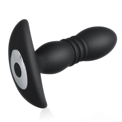 Butt Plug Filling Telescoping Vibrating with Remote Control