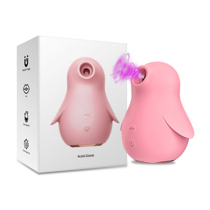 Fun G-spot Penguin Sucking Egg Skipping Clitoris Stimulation Female Breast Massage Masturbation Egg Skipping Adult Products
