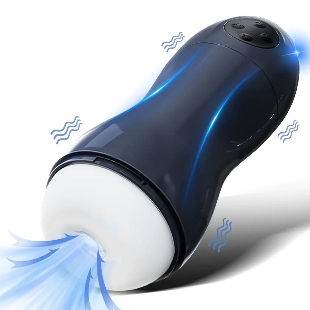 3 Swallowed Suctions and 10 Vibrations Oral Sex Male Masturbator