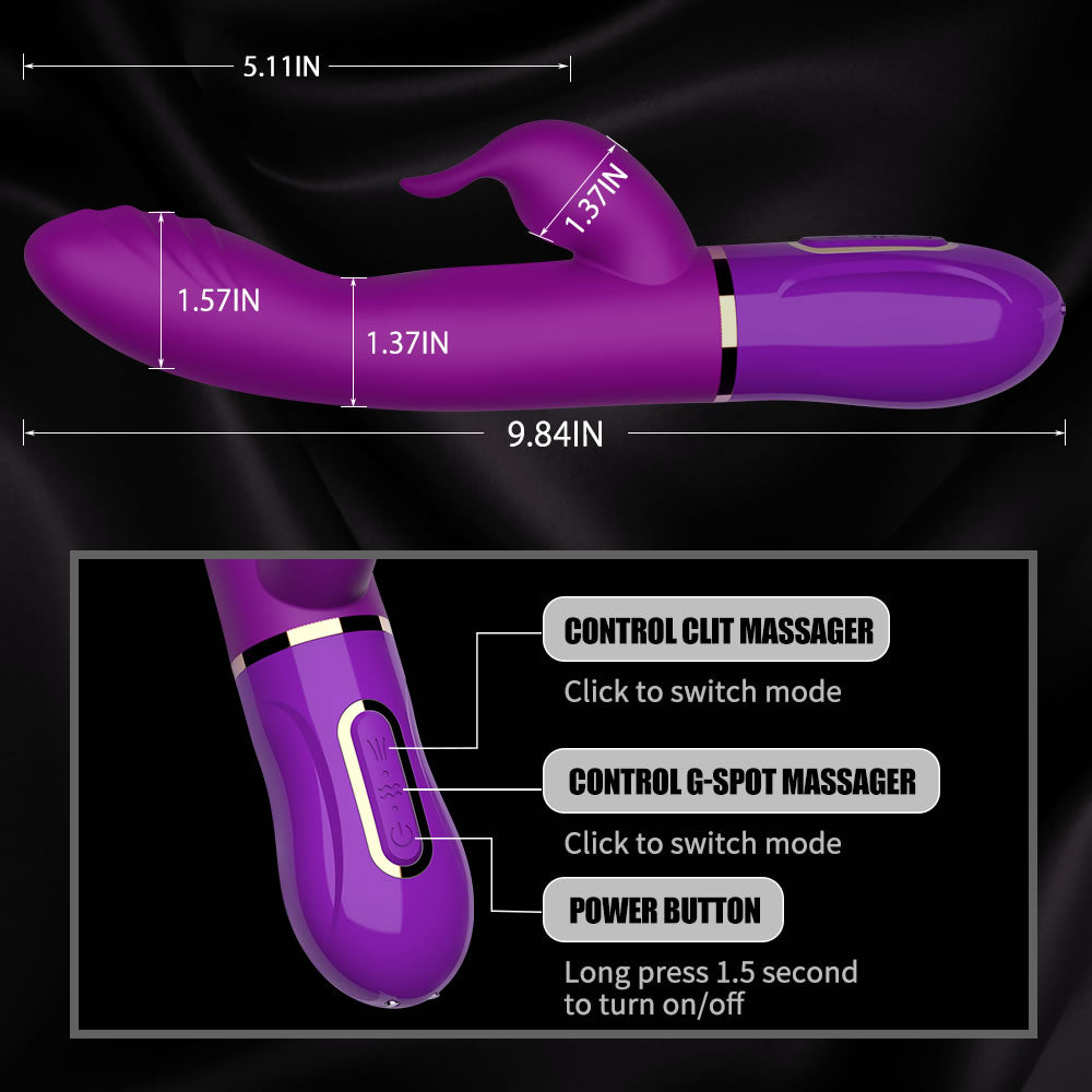 Soft Clapping Vibrating Rabbit Vibrator