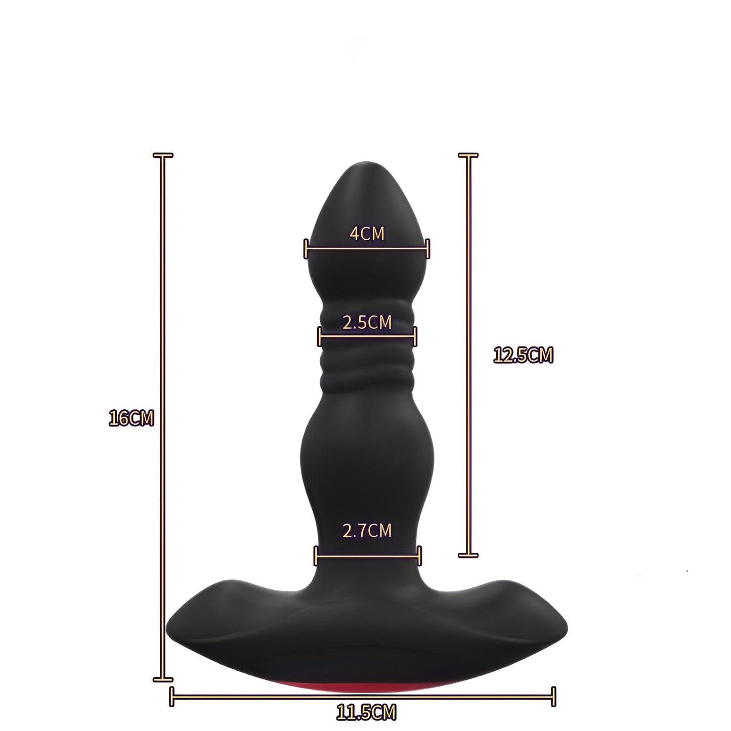 Crazy Vibrating Anal Plugs —— Lovelyhoneytoy