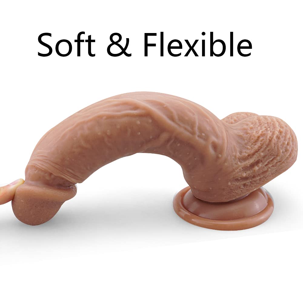 Ultra-Soft Huge Dildos with Strong Suction Cup