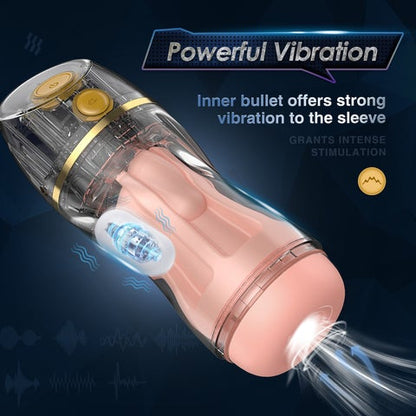 Lion - Electric Blow Job Toy With 3 Suction Modes