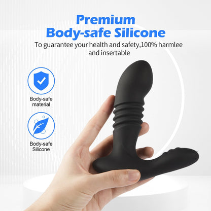 Dakota - Thrusting Vibrating Prostate & Perineum Massager