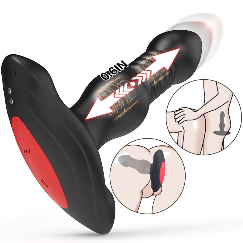 Lustytime 3 Thrusting 10 Vibration App Control Anal Prostate Massager