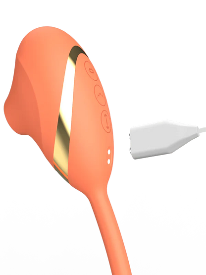 ALFA Sucking Vibrator Thursting Dildo Plug