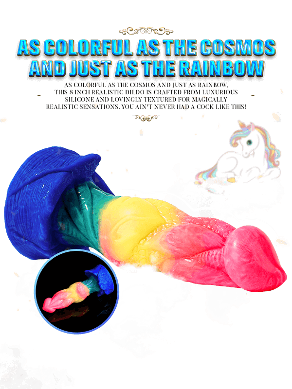 Huge Colorful Realistic Waterproof Dildo URANUS